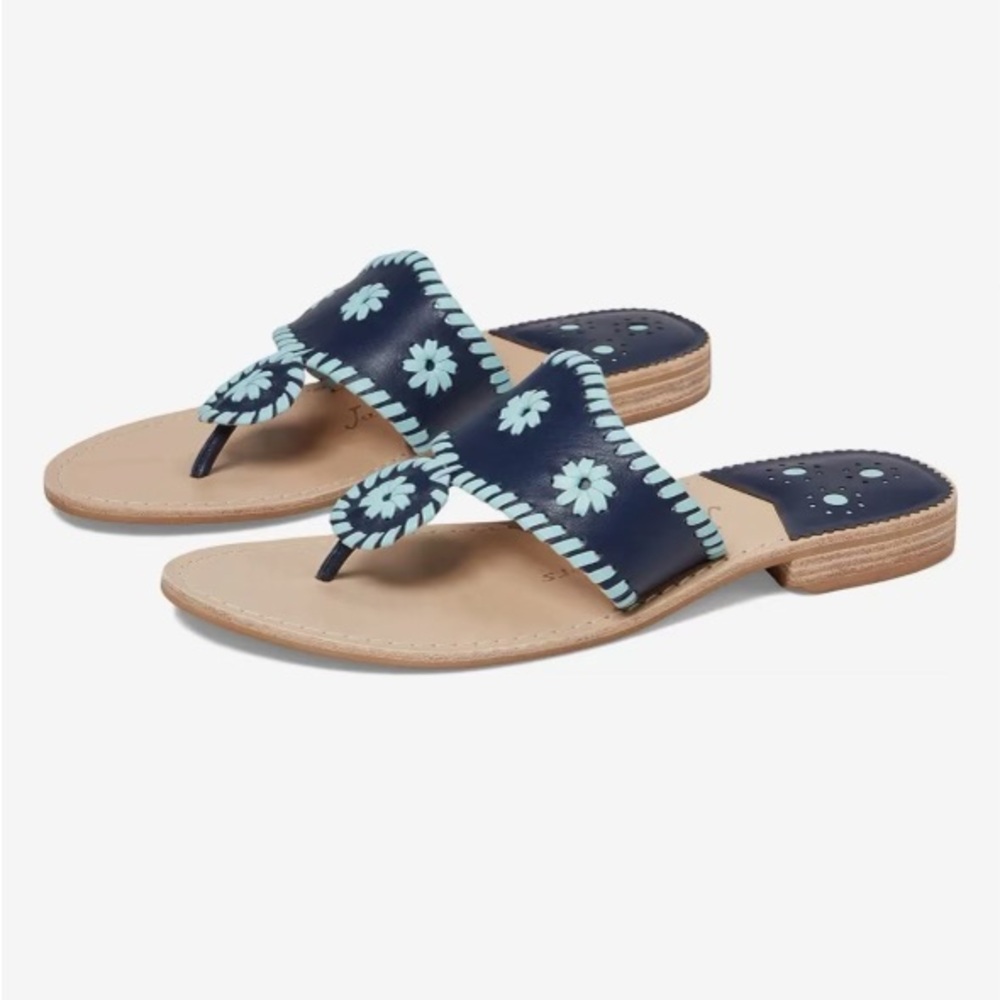 Jack Rogers Blue Sandals